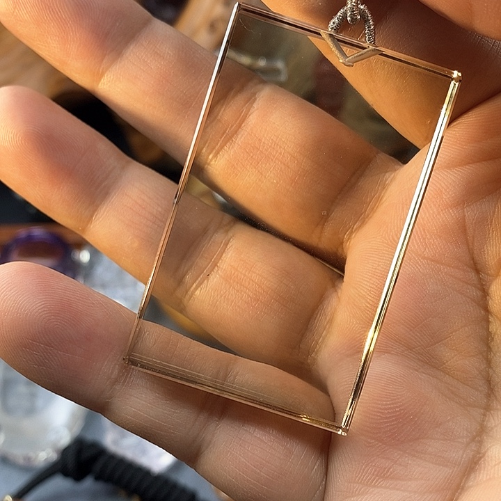 水晶颈饰未镶嵌公****明水晶