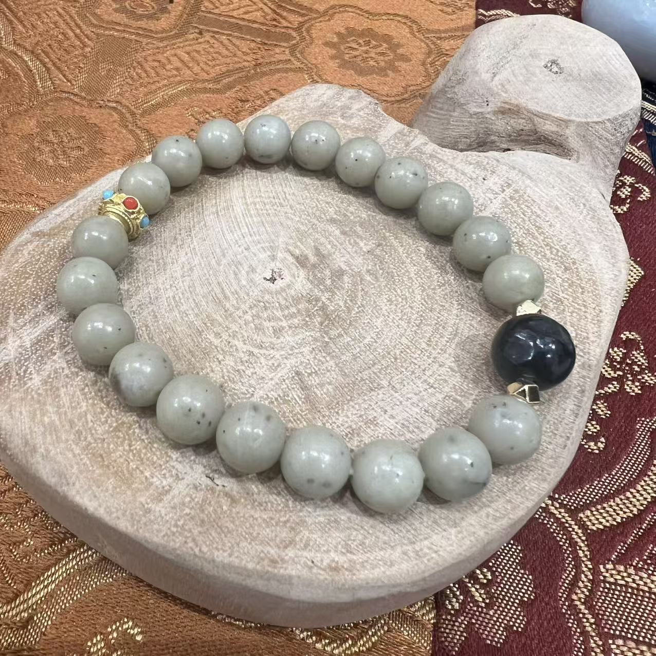 合金手链 冰碛岩原创设计手串