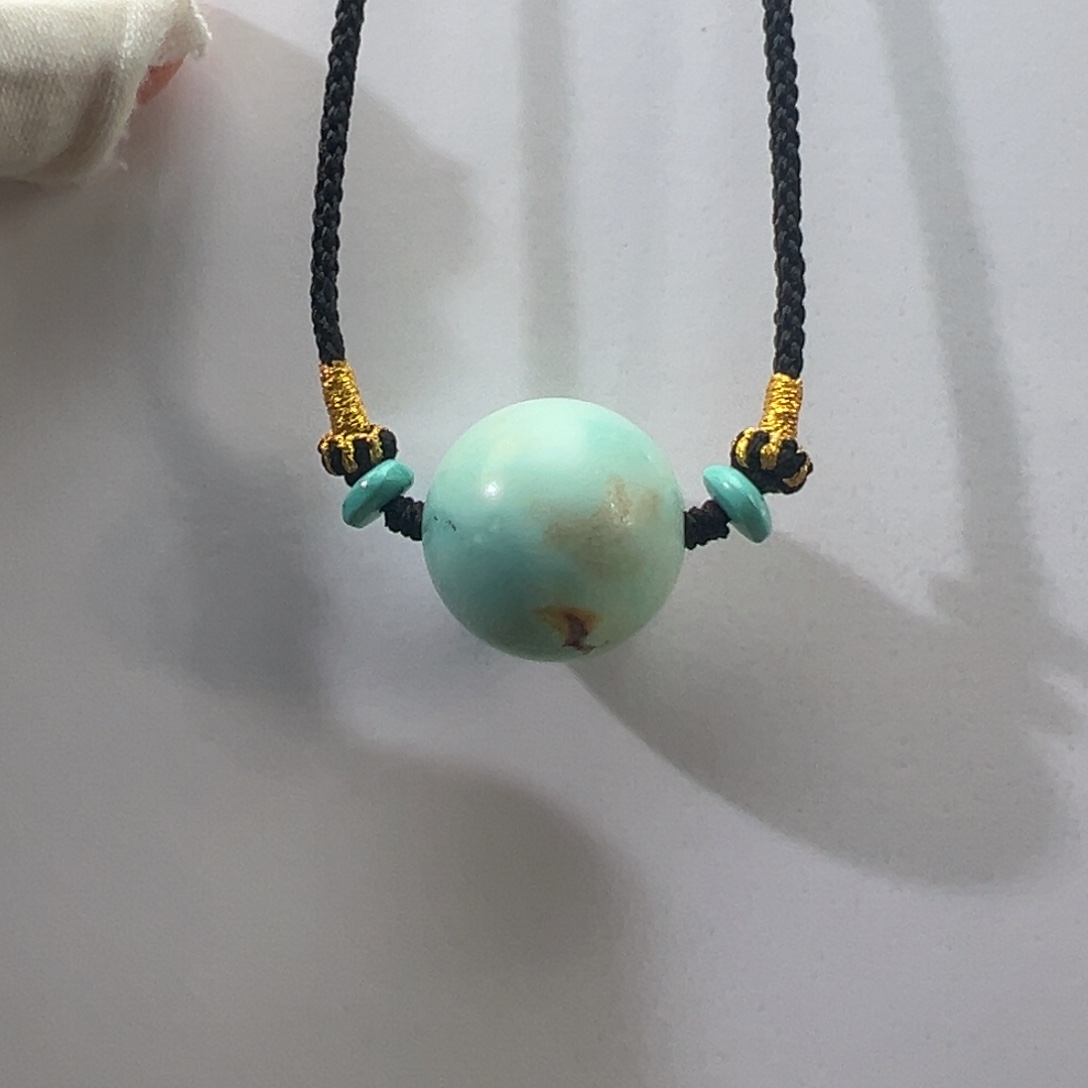 绿松石未镶嵌挂件20mm