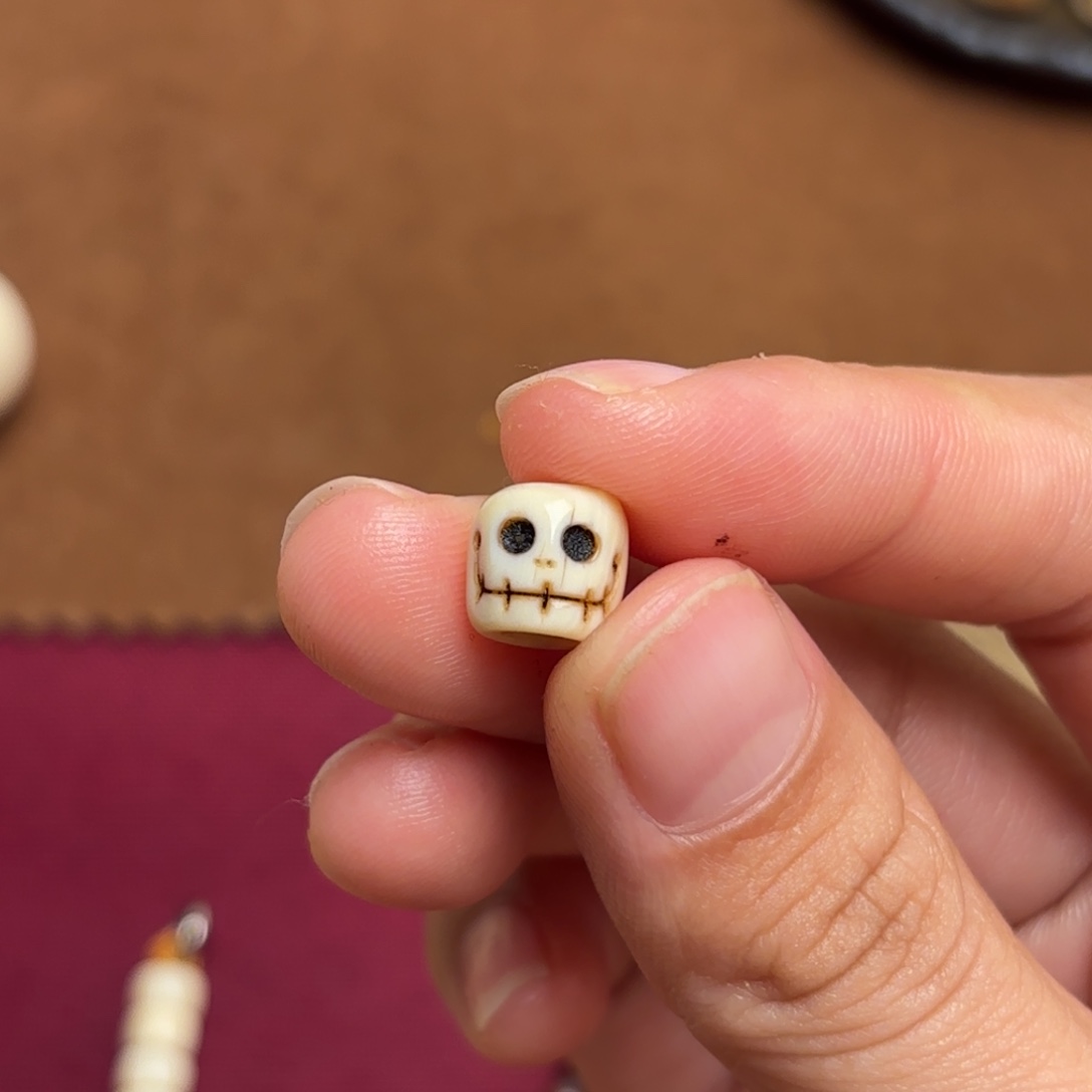 玻璃颈饰藏传小配饰