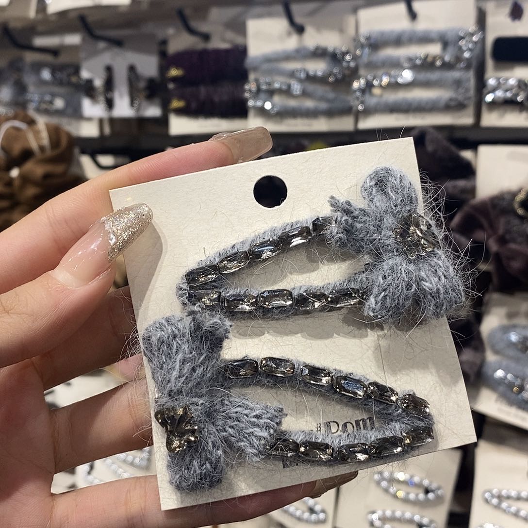 布艺铁合金 拜拜夹