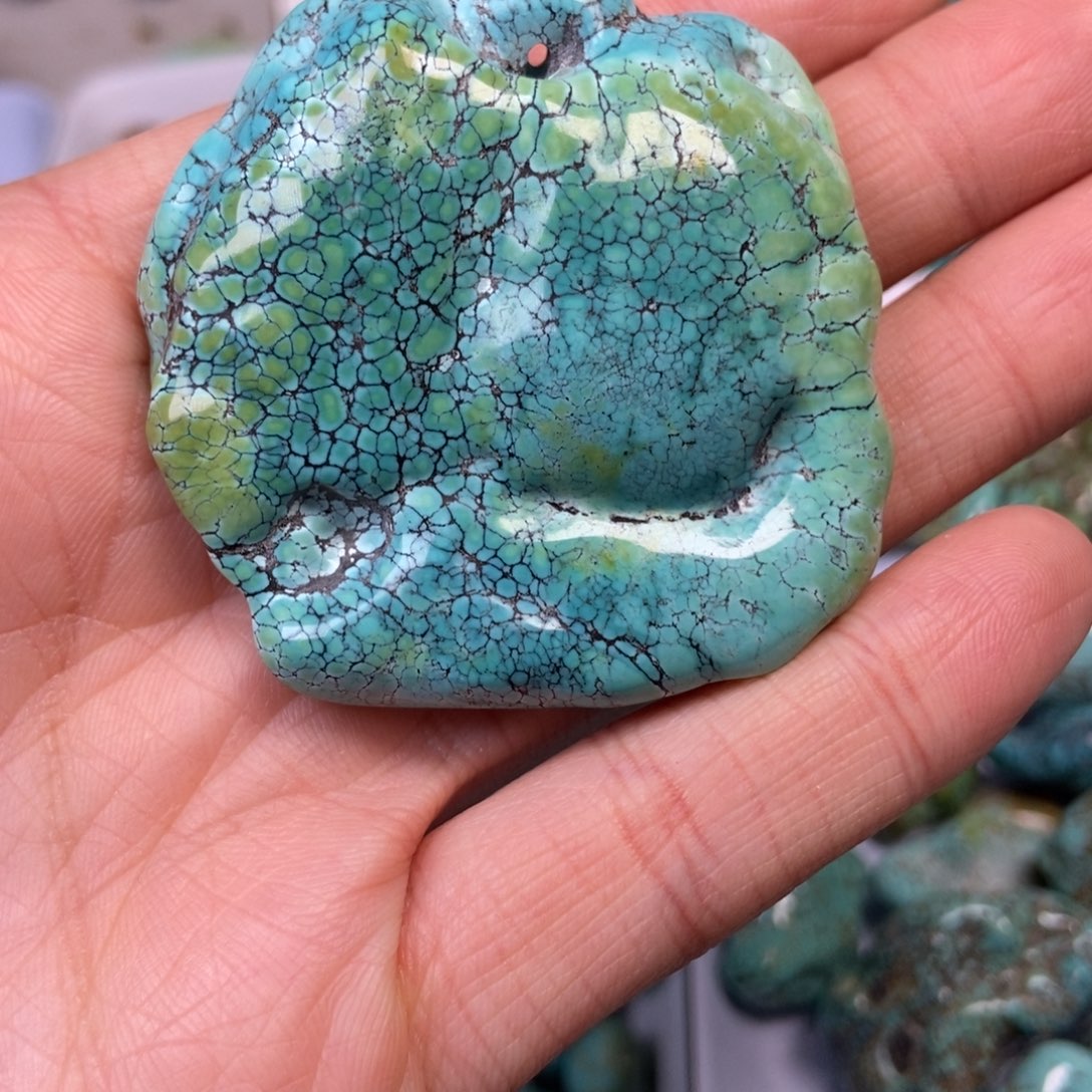 绿松石珠宝奇石未镶嵌