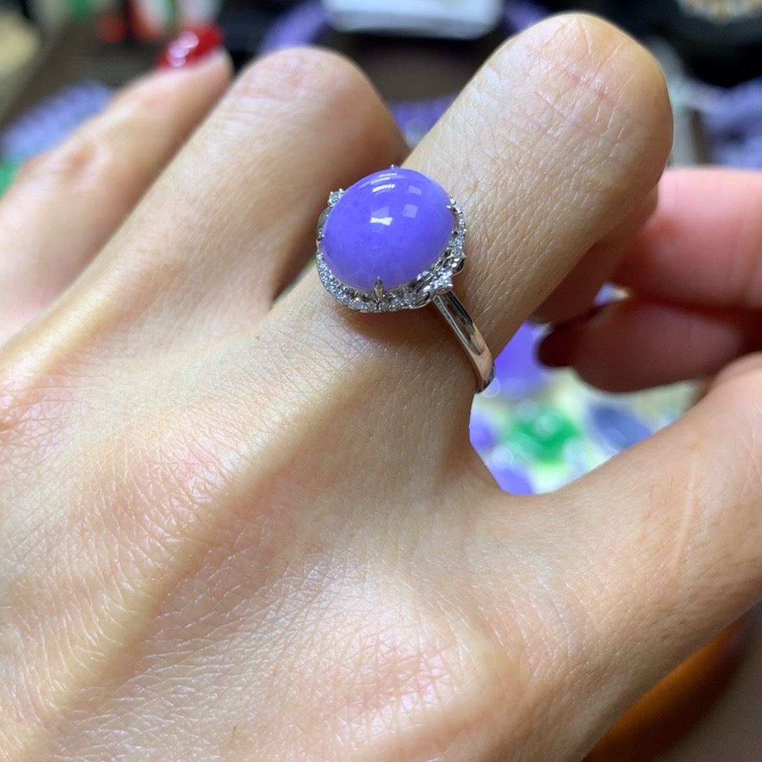 【闪购商品】翡翠颈饰18K金镶嵌翡翠