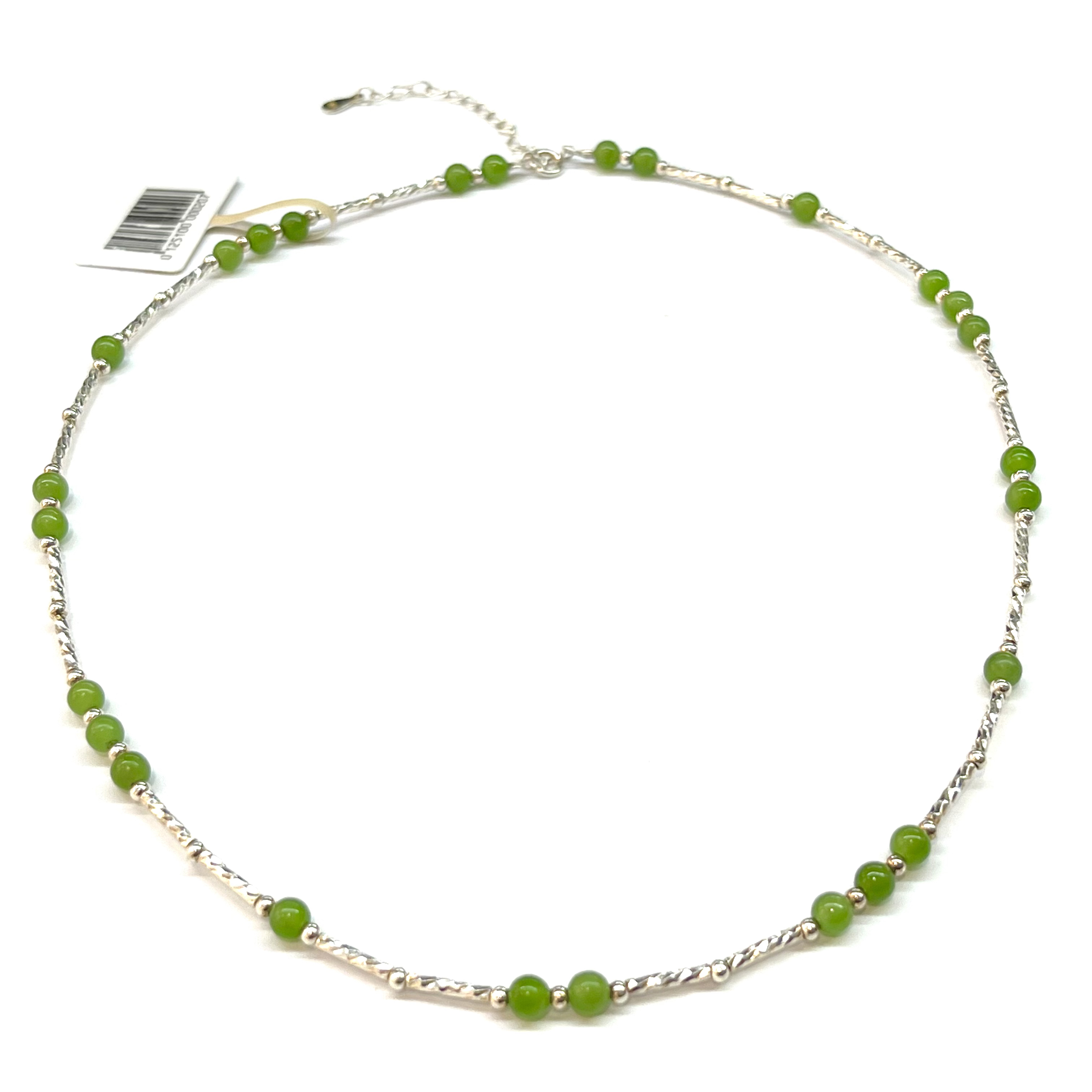 |和和美玉|满天星小珠链项链 天然和田玉 素影照婵娟