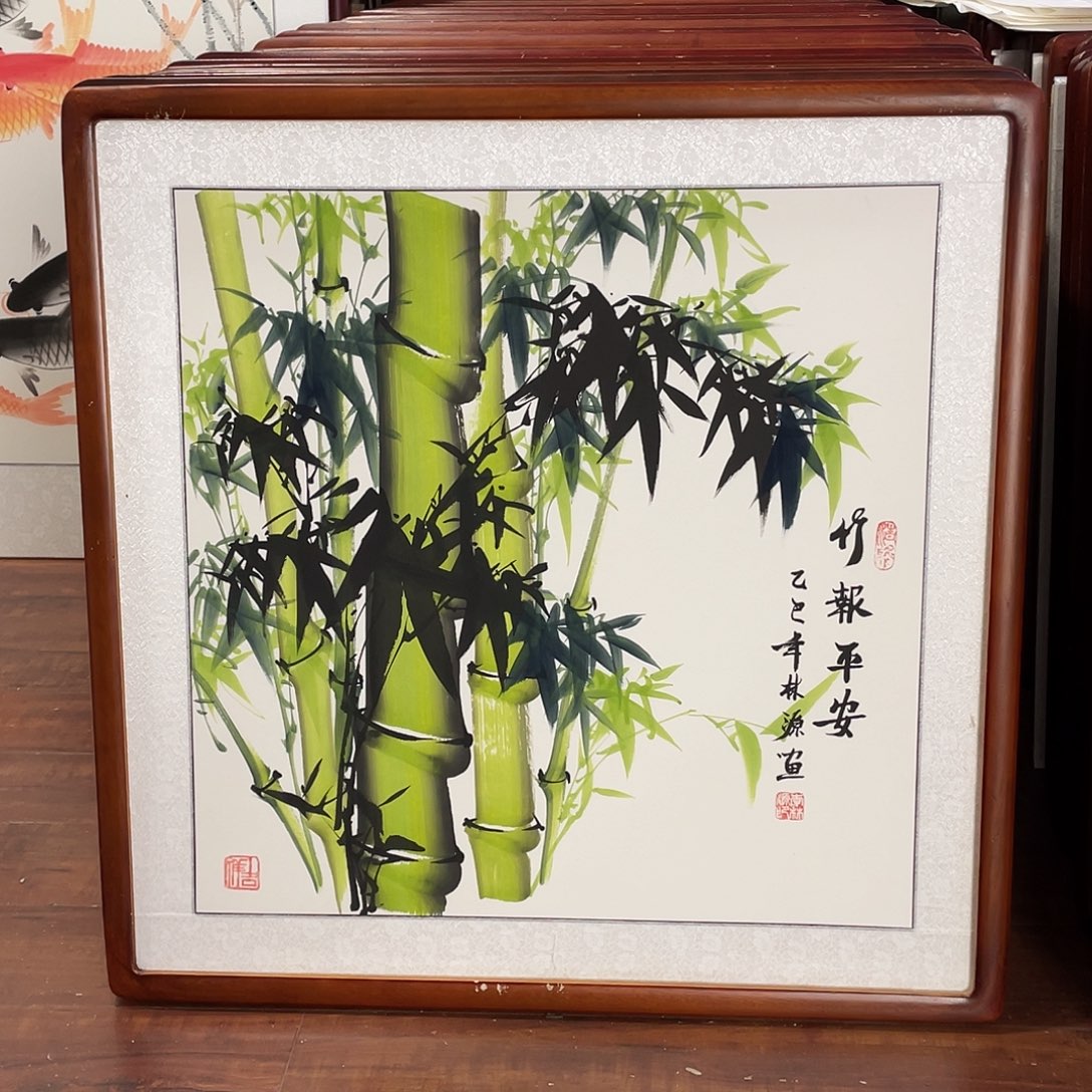 国画带框尺寸63*63厘米
