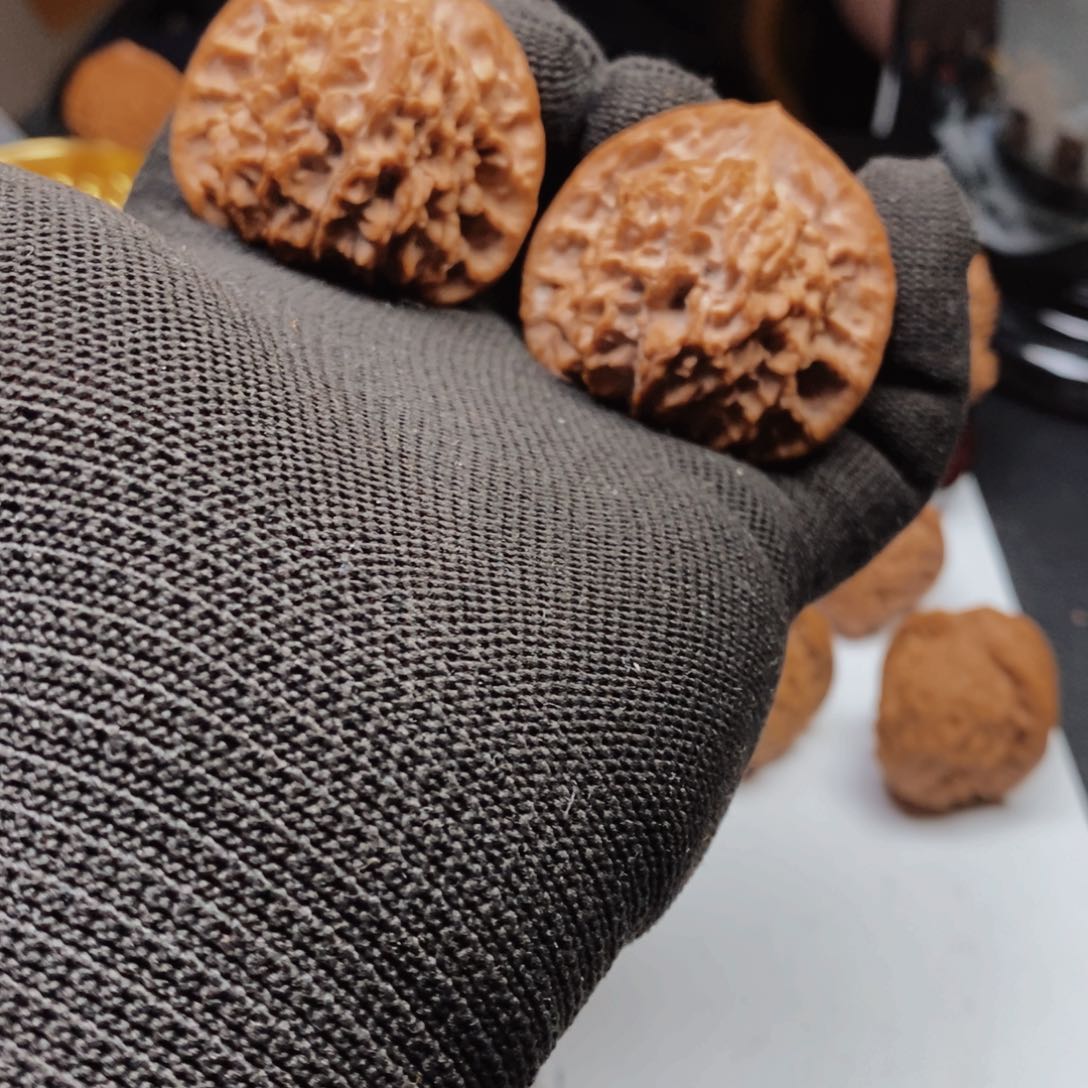 文玩核桃把件小***A007火麒麟原树41