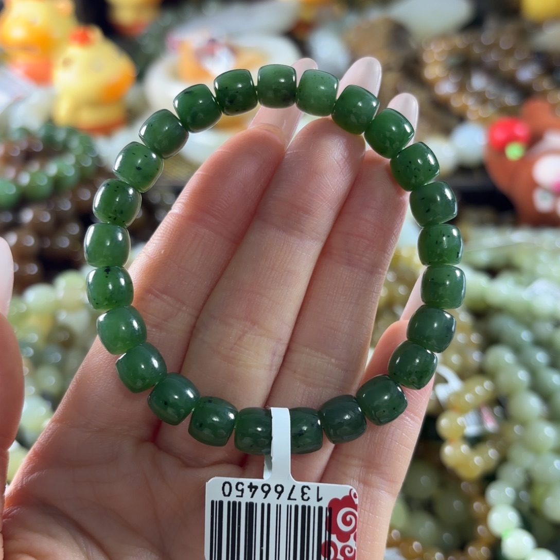 和田玉未镶嵌手串78