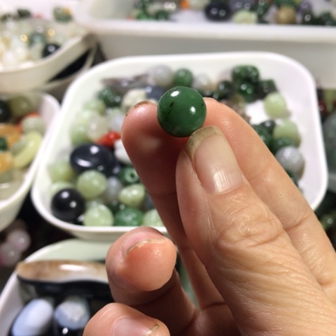 未镶嵌和田玉（糖玉）手机链