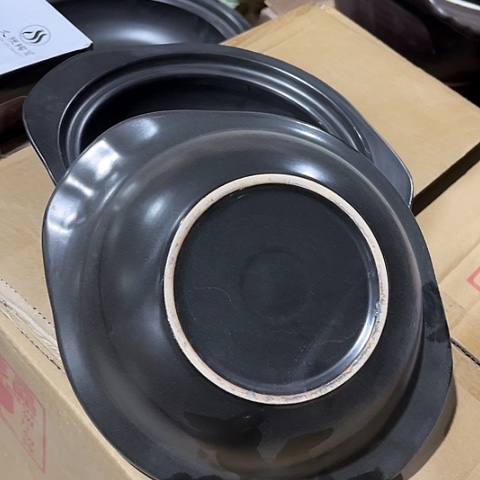 微瑕，明火，口径19，高5dx2个纯黑