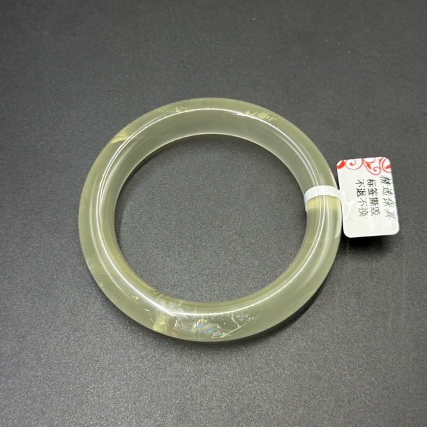 珍藏 水晶素面手镯