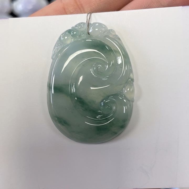 颈饰未镶嵌翡翠如意