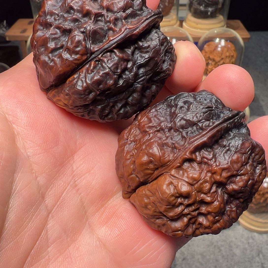 文玩核桃把件九五玄包45mm