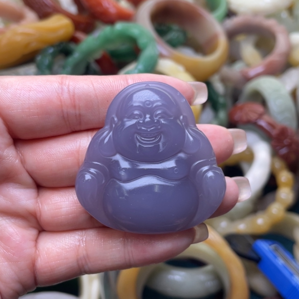 【闪购商品】石英质玉手镯（圆镯）未镶嵌