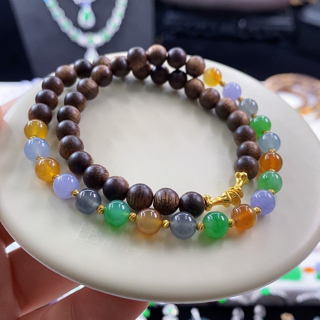 散珠翡翠多宝珠珠