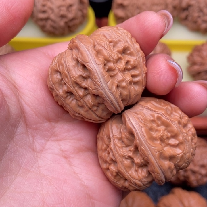 文玩核桃把件38精品元宝