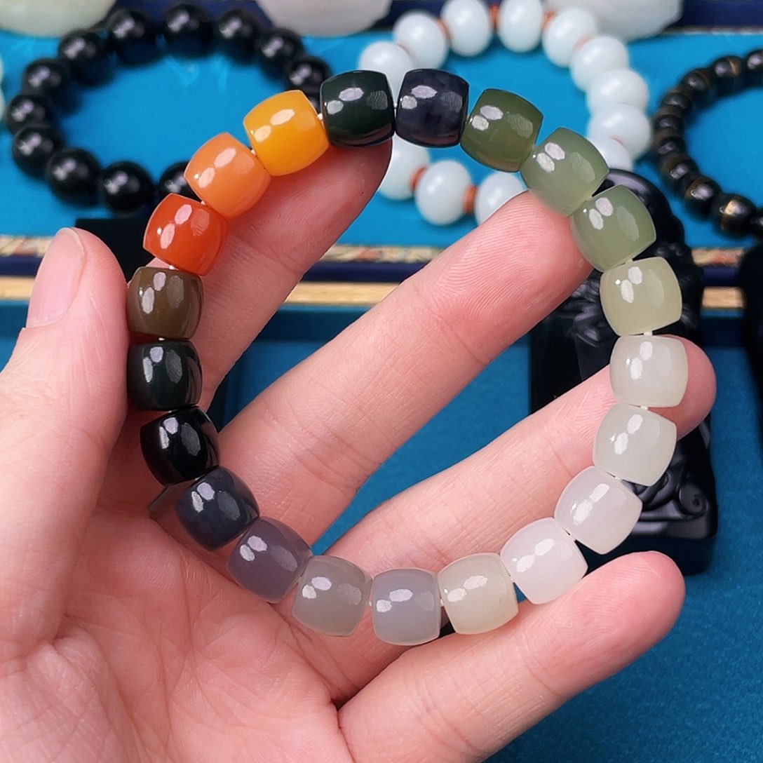 和田玉手链未镶嵌