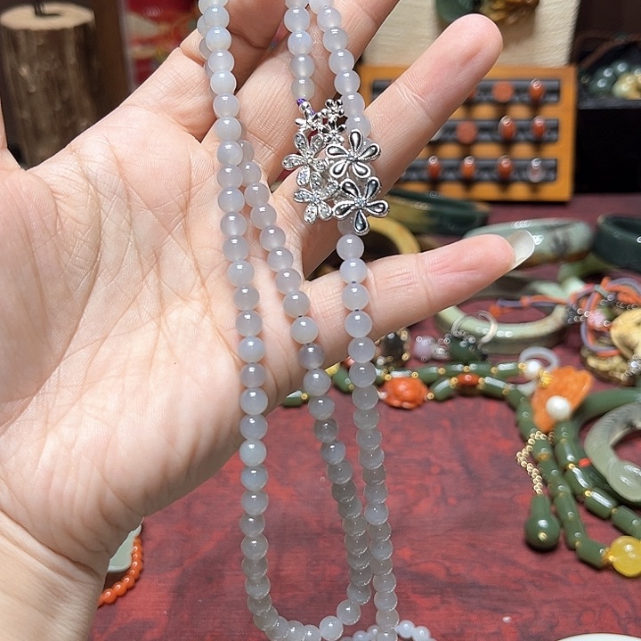 蛇纹石玉手镯未镶嵌璧*