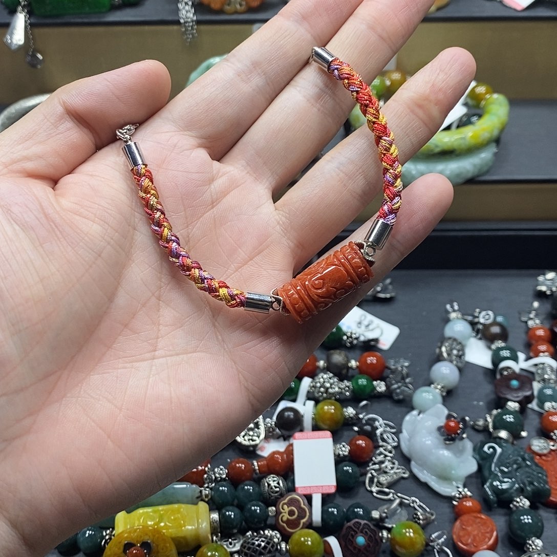 未镶嵌手链翡翠手链