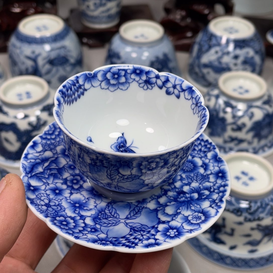 杯子景德镇陶瓷现代手工陶瓷茶具