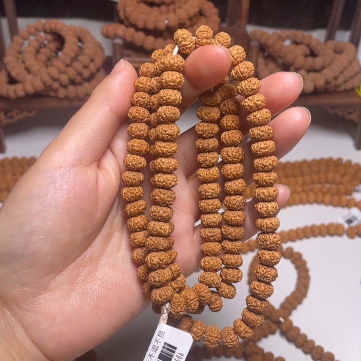 生***虎金刚菩提手串六瓣0.9