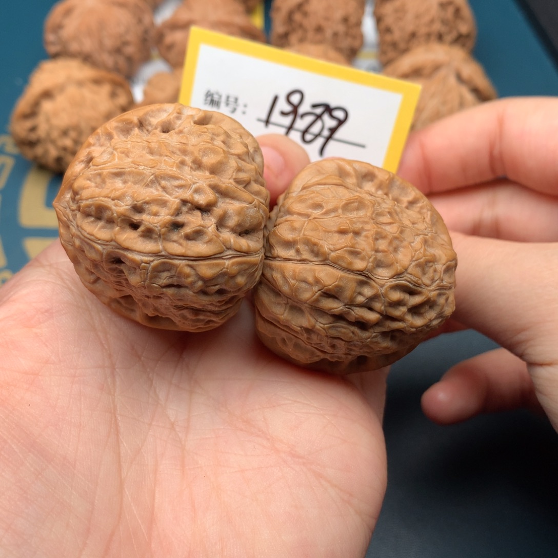 把件文玩核桃40南瓜墩 1989