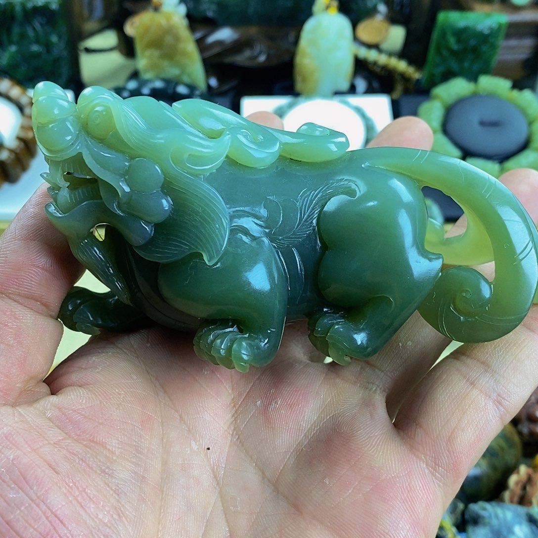 和田玉手把未镶嵌用****6