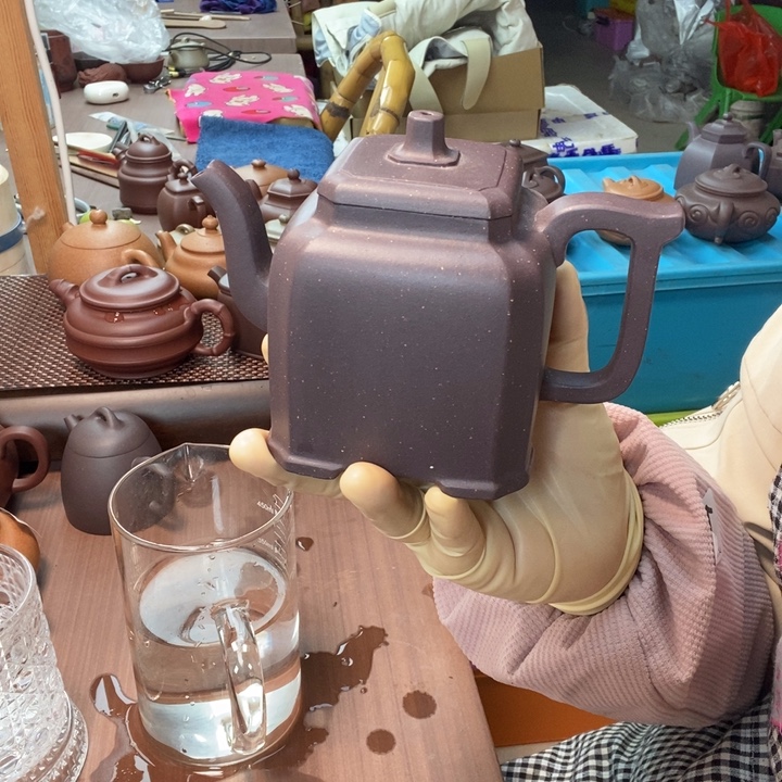 茶壶紫砂无暇风生水起340毫升左右