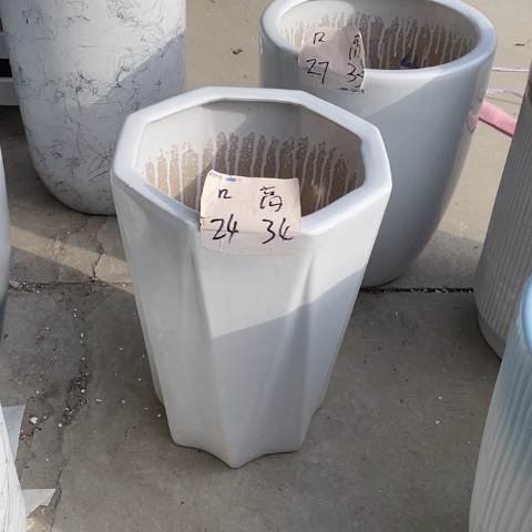 低腰白八方中 口24/34