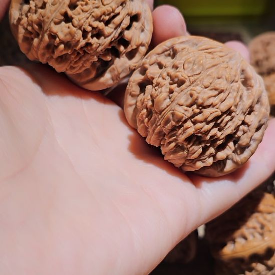 奔***子文玩核桃吊坠45南疆