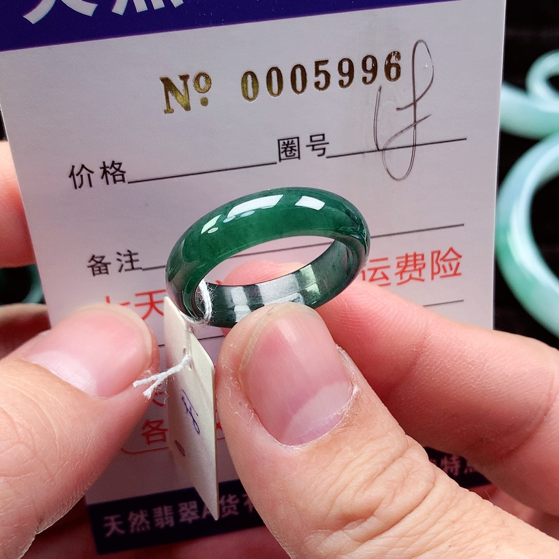 【闪购商品】翡翠戒指未镶嵌天然