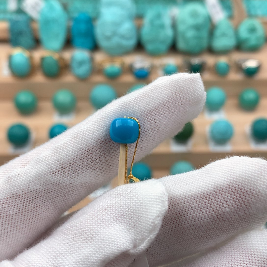 绿松石配饰未镶嵌7.1-6.1