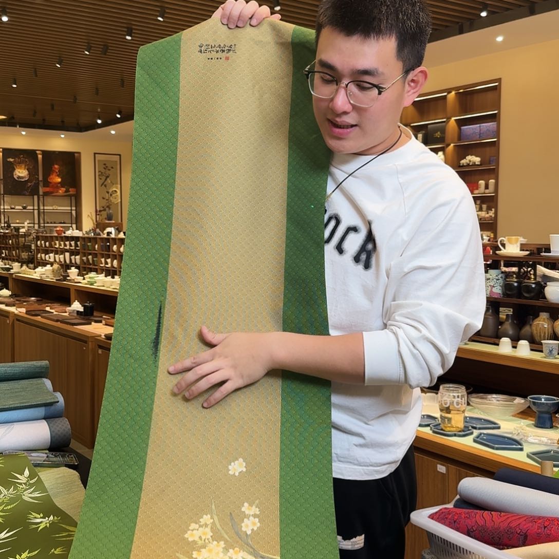 茶道配件微瑕倆米一防水茶席