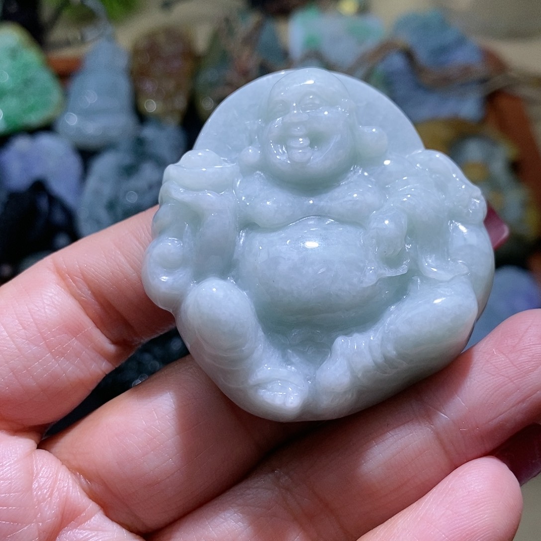 【闪购商品】翡翠颈饰未镶嵌佛