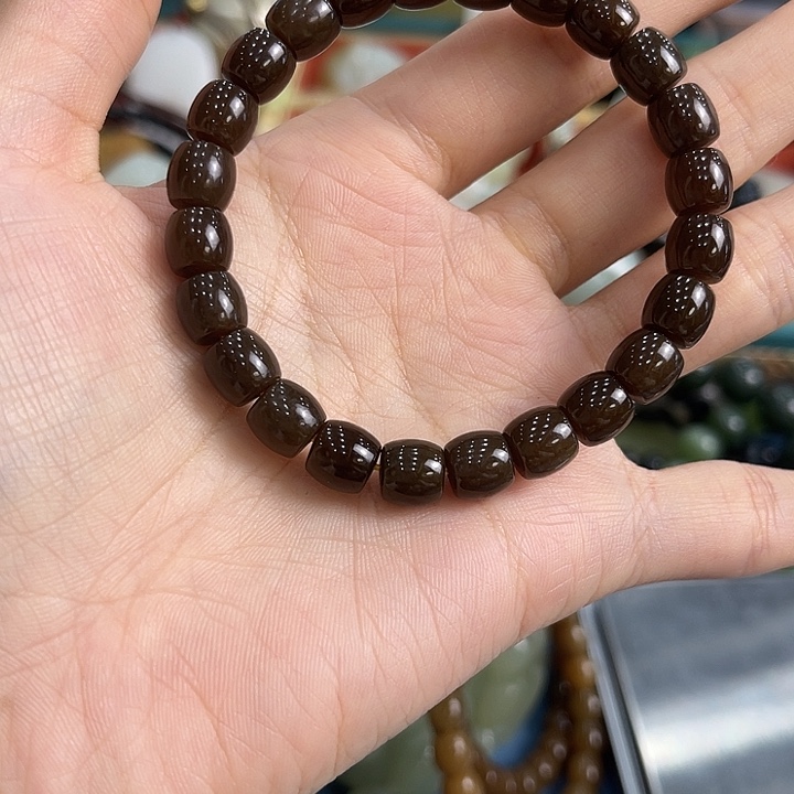 和田玉未镶嵌手串