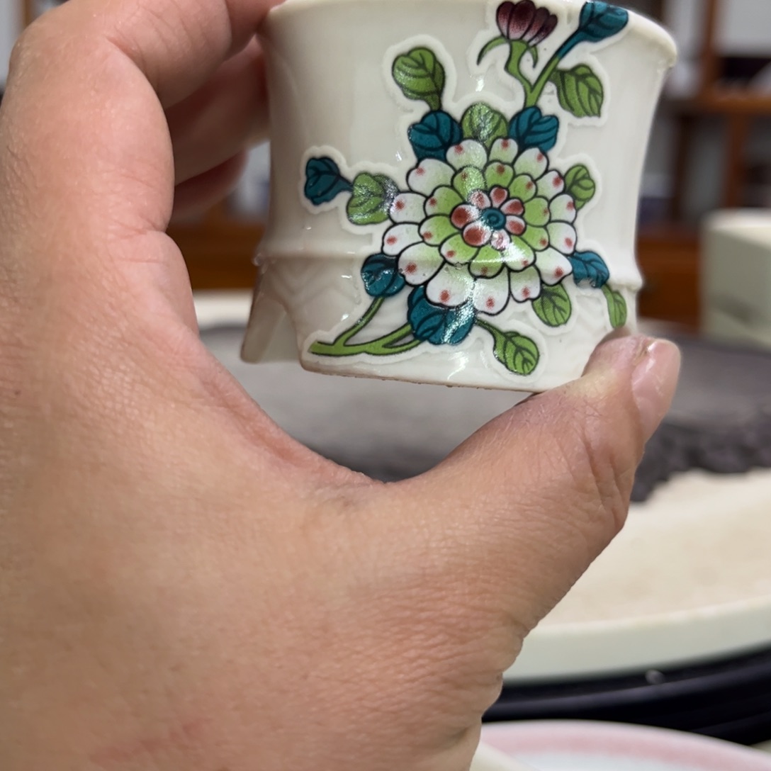 紫砂花盆瑕疵气孔5/6，