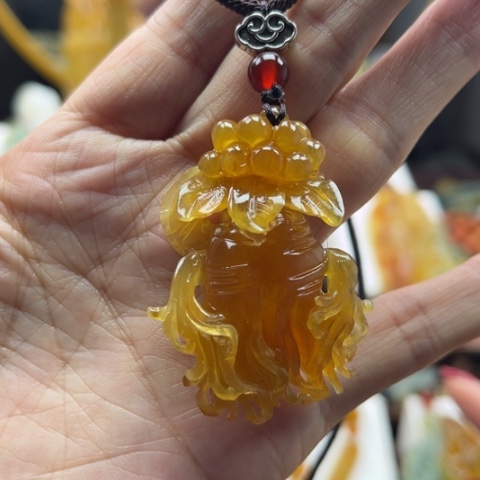 岫玉挂件未镶嵌挂件