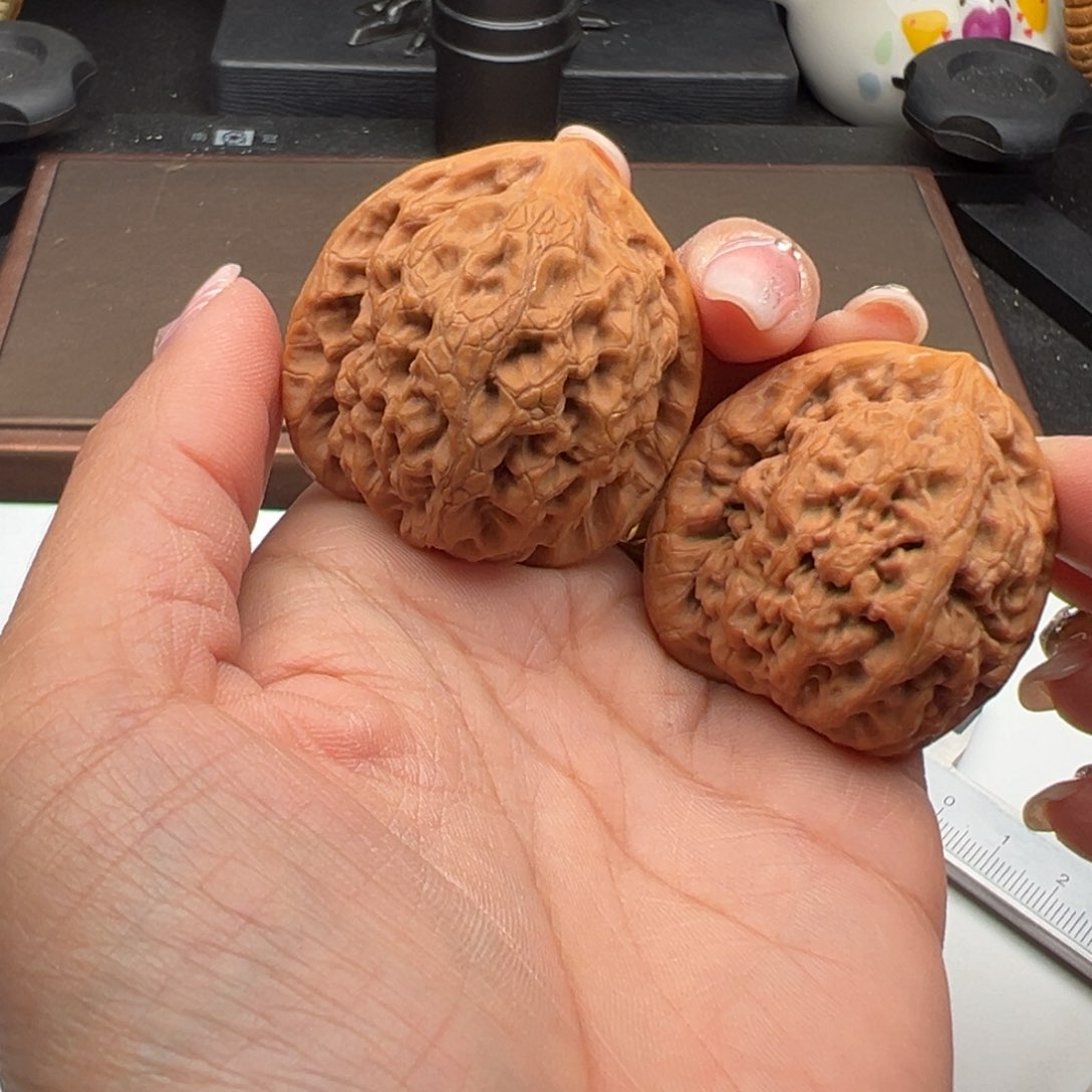 文玩核桃把件金公子42