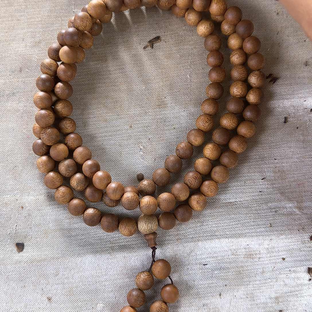 手串沉香芽庄白棋10圆珠多圈沉水级90克多样性发一