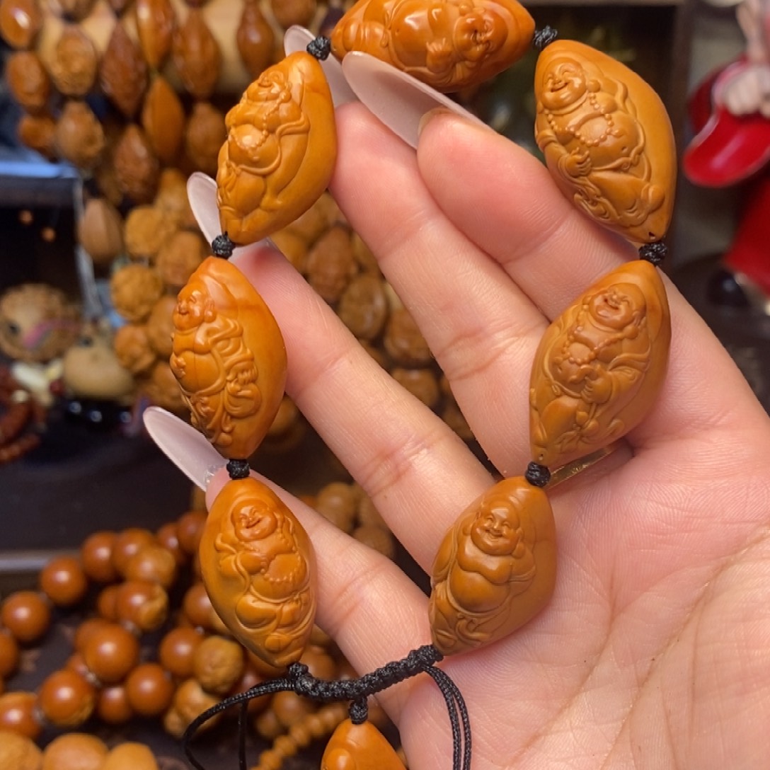 橄榄核手串/手链特价弥勒