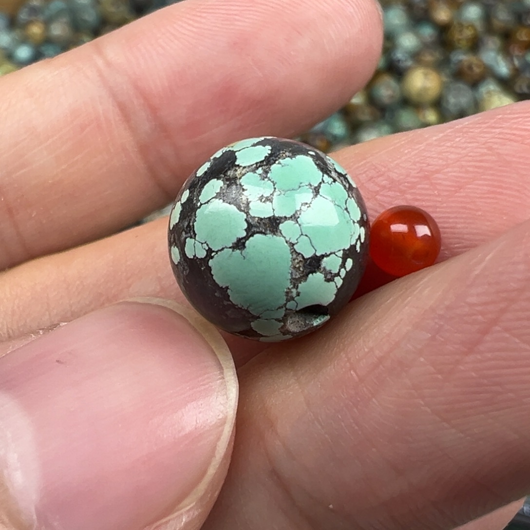 南红玛瑙配饰未镶嵌卡12.4