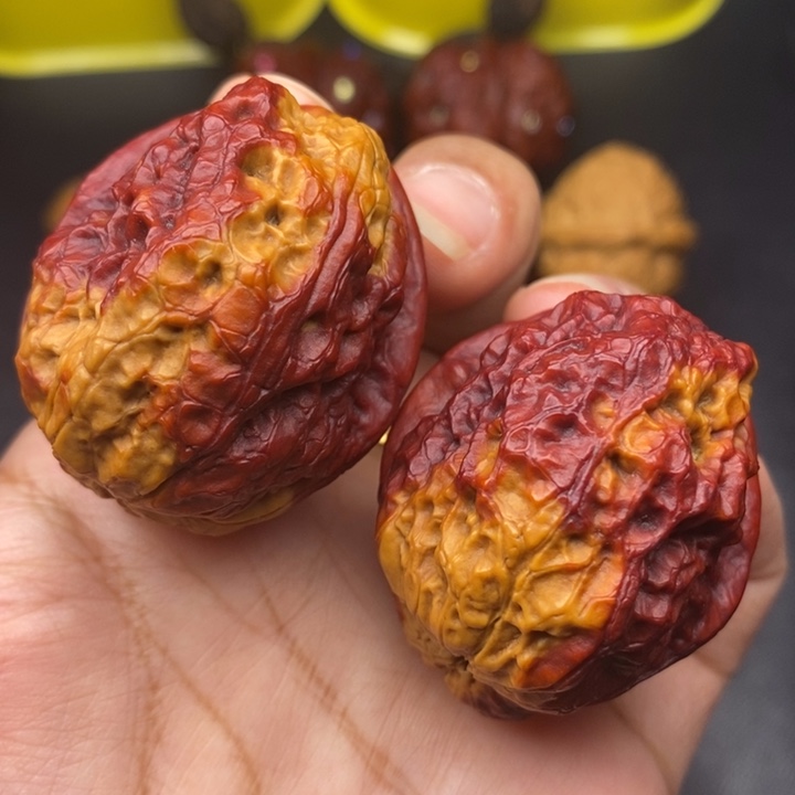 吊坠文玩核桃40尺金蟾王