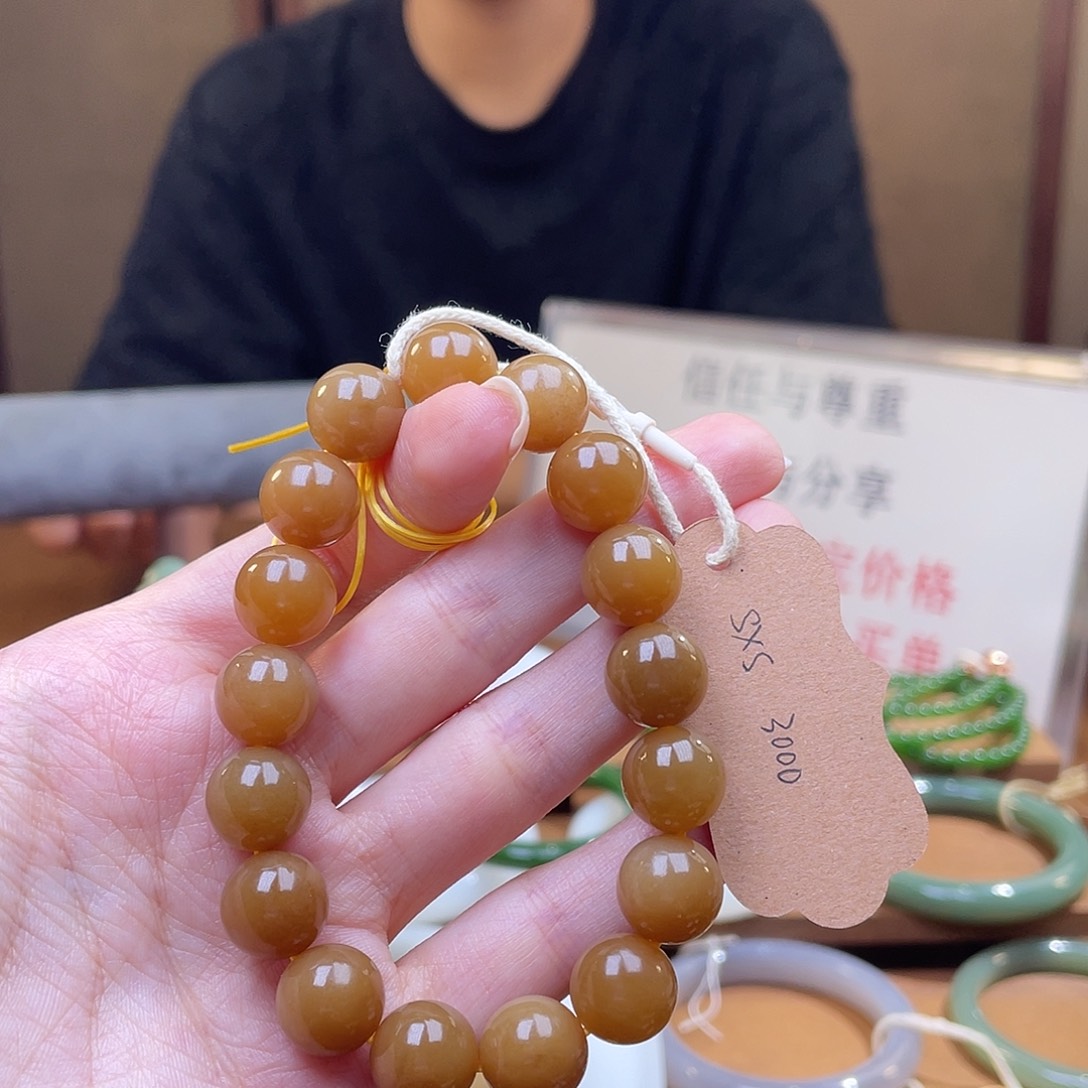未镶嵌手串和田玉
