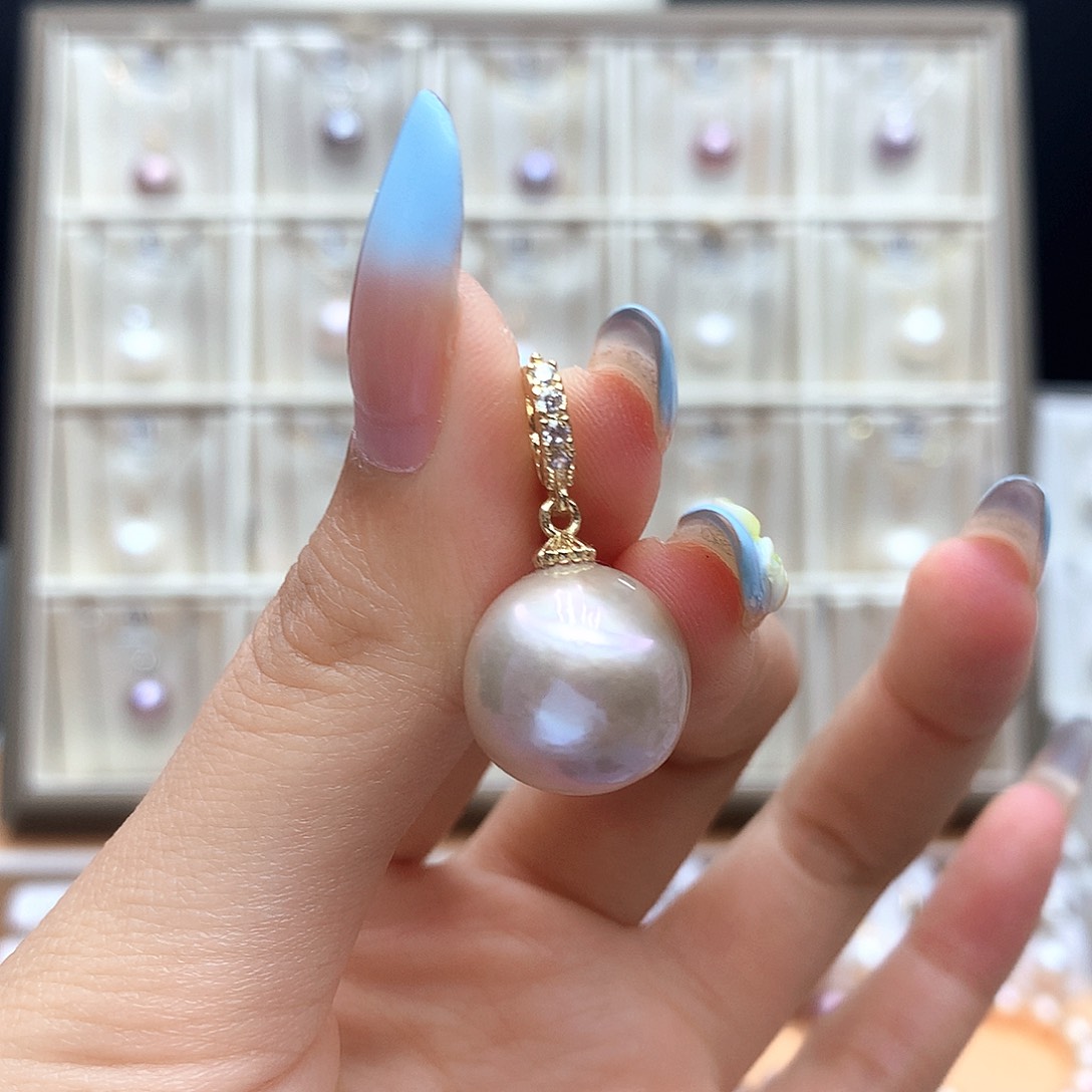 淡水珍珠合金颈饰