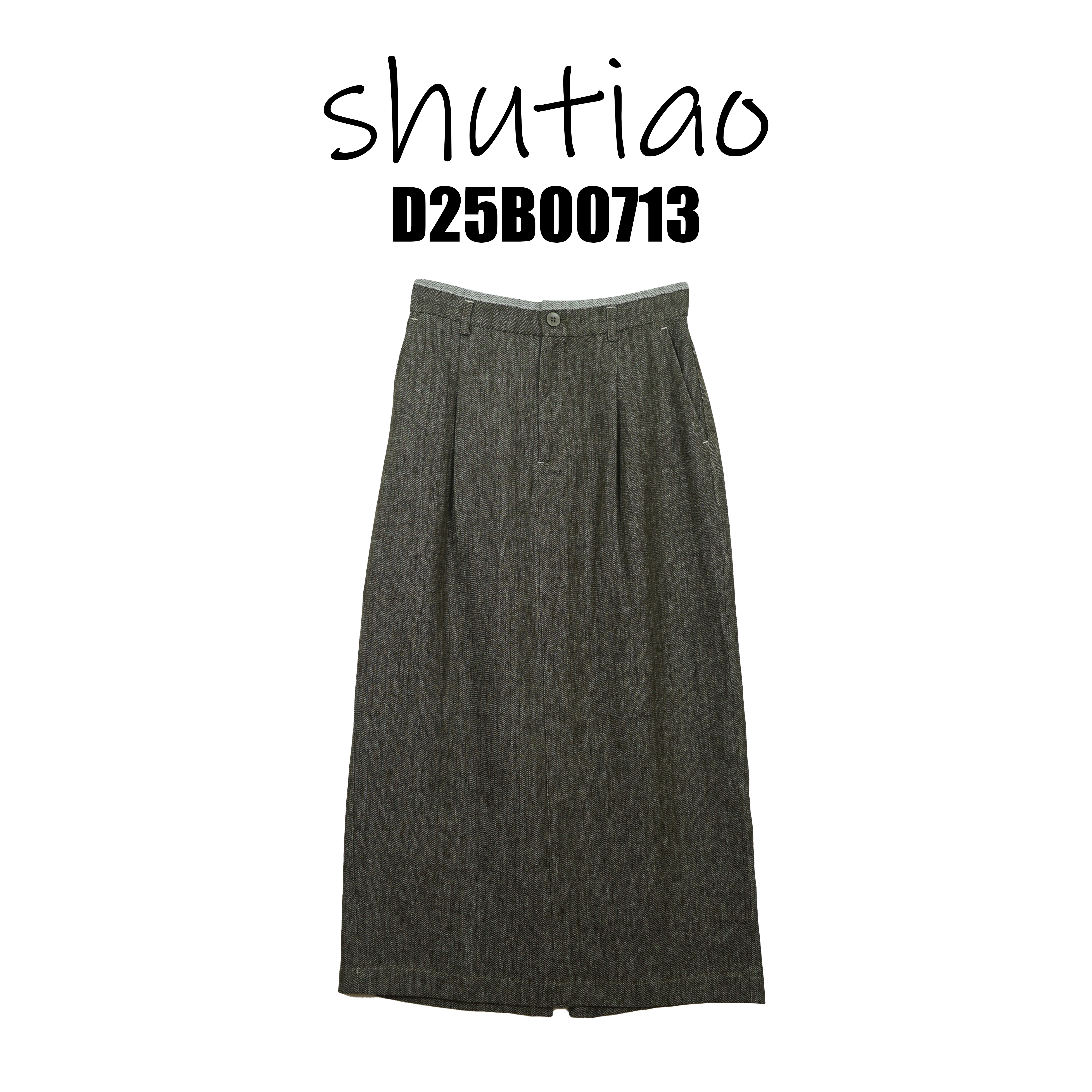 【SHUTIAO】2025春夏：新款小众设计款裙子D25B00713