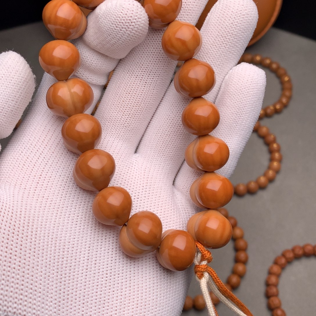 手串猴头核桃屁桃17尺寸素串