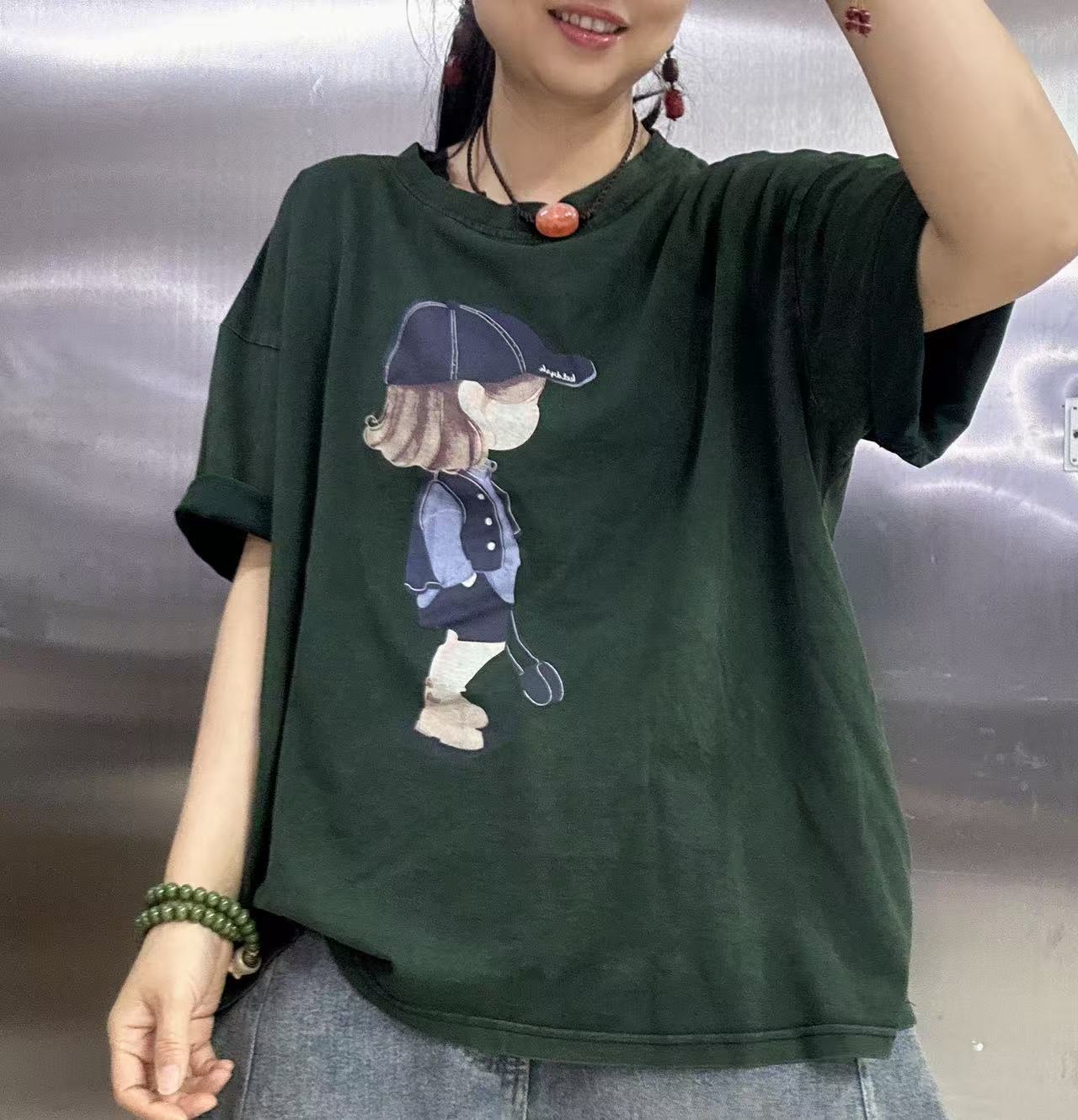 炒色印小女孩卫衣0880033