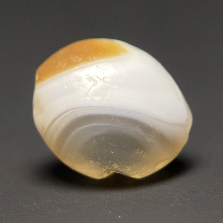 缠丝玛瑙橄榄珠12.7*17.4mm
