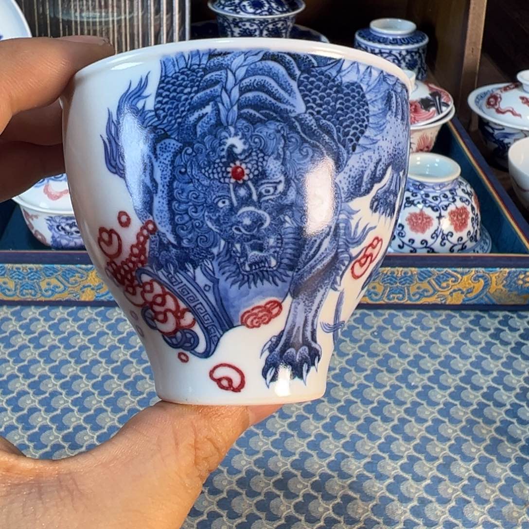 摆件景德镇茶器百宝箱
