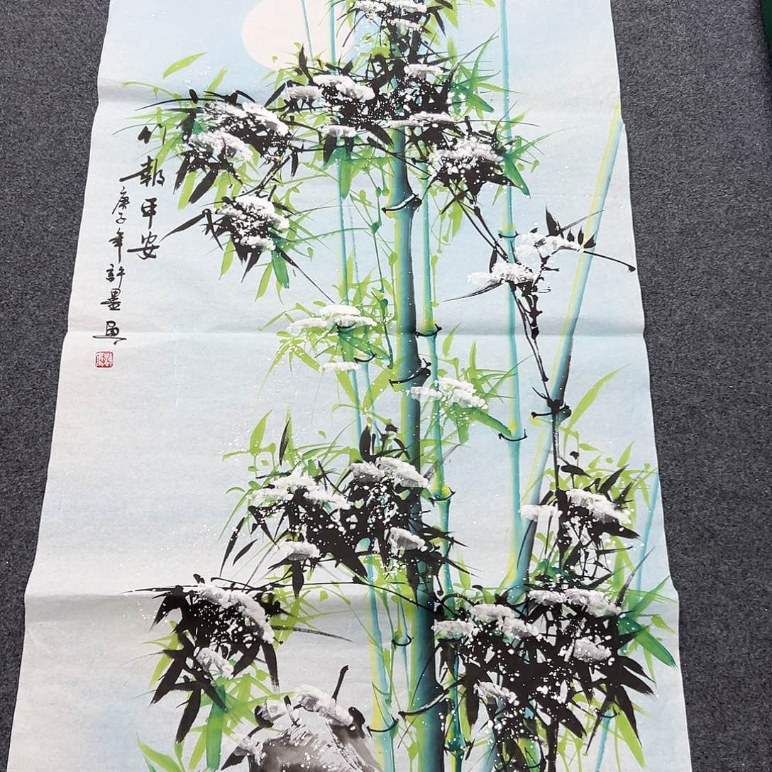 国画手绘国画大捡漏