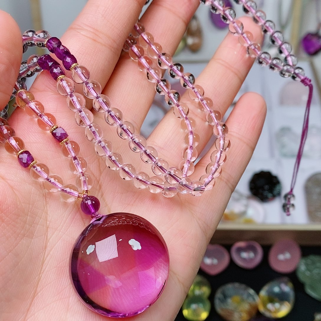 水晶吊坠(赠链)未镶嵌